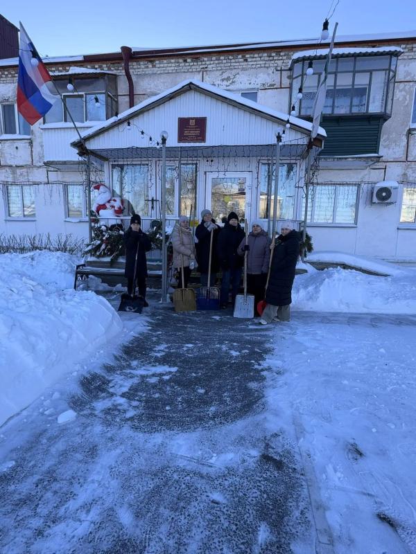 Зимний субботник