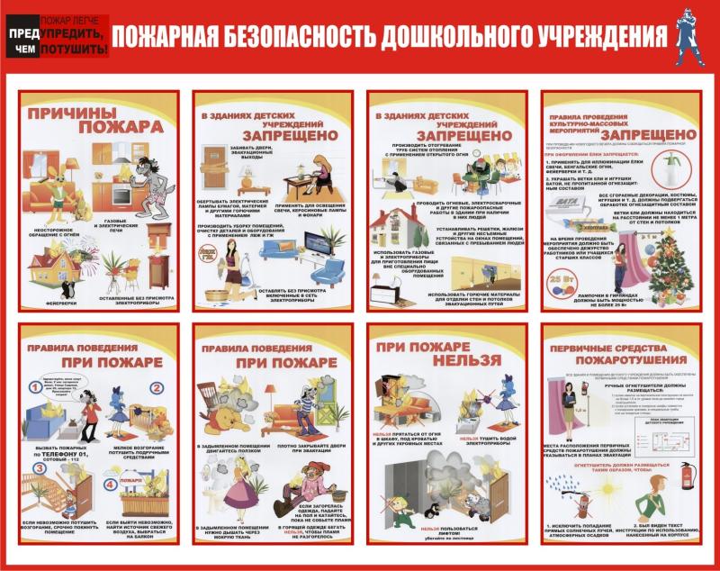 Памятка по пожарной безопасности
